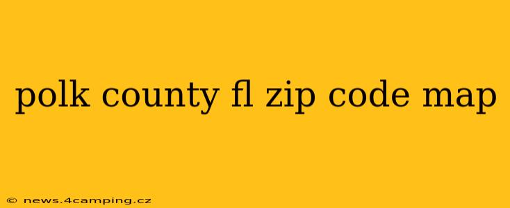 polk county fl zip code map