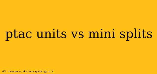 ptac units vs mini splits