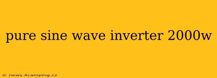 pure sine wave inverter 2000w