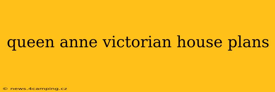 queen anne victorian house plans