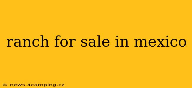 ranch for sale in mexico