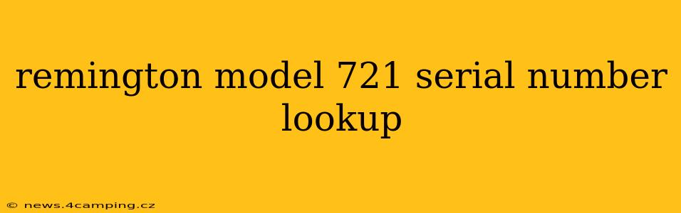 remington model 721 serial number lookup