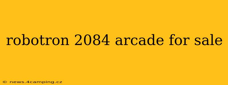 robotron 2084 arcade for sale