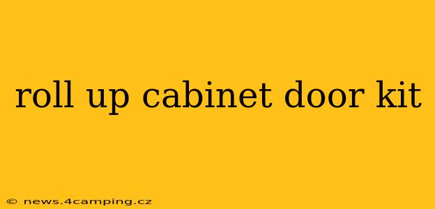 roll up cabinet door kit