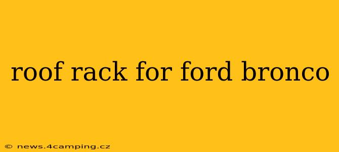 roof rack for ford bronco