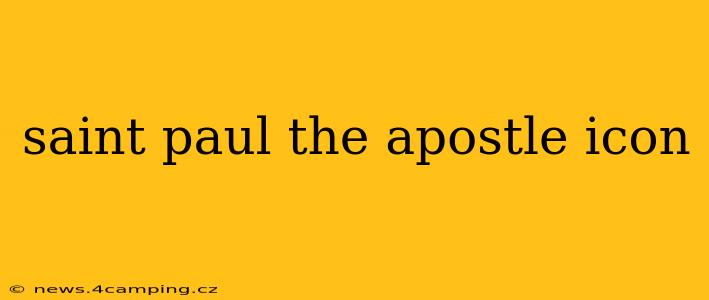 saint paul the apostle icon
