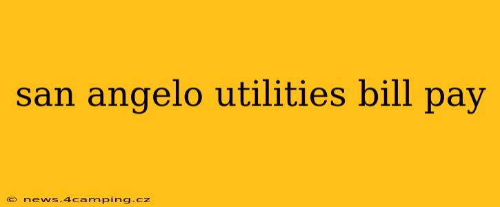 san angelo utilities bill pay
