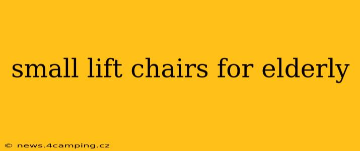 small lift chairs for elderly