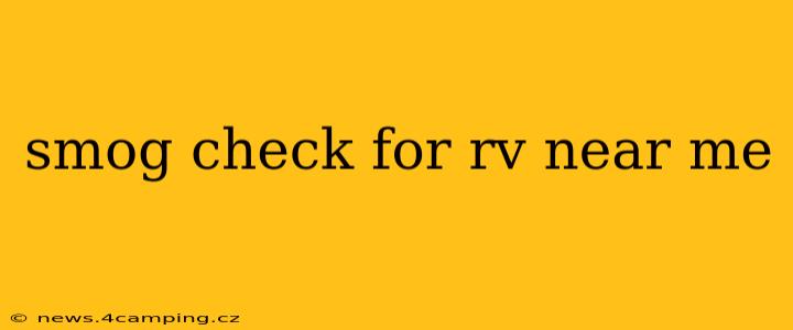 smog check for rv near me