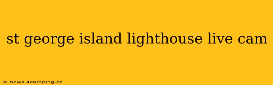 st george island lighthouse live cam