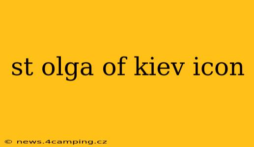st olga of kiev icon