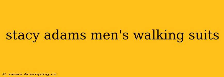 stacy adams men's walking suits