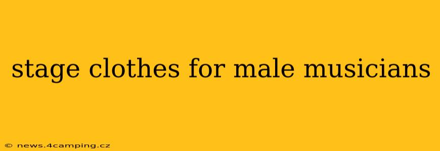 stage clothes for male musicians