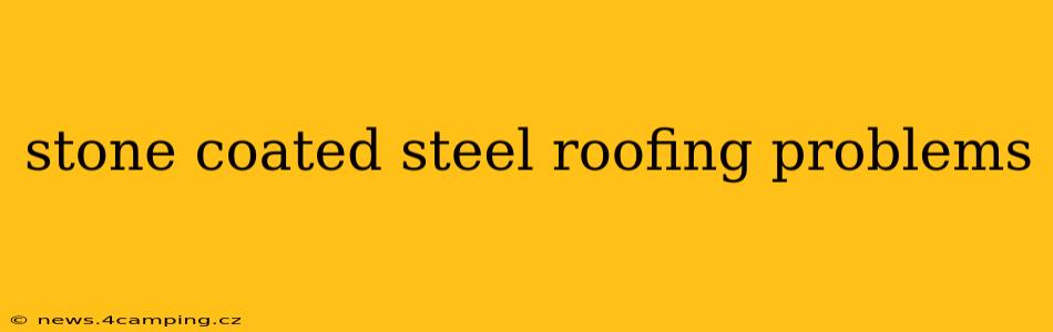 stone coated steel roofing problems