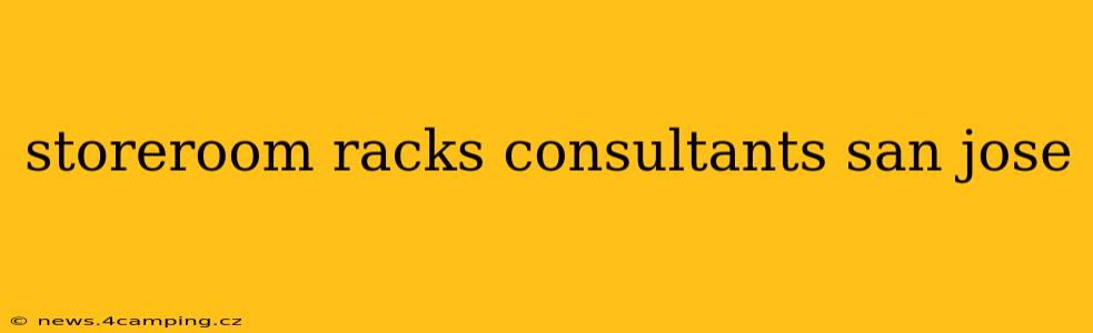 storeroom racks consultants san jose