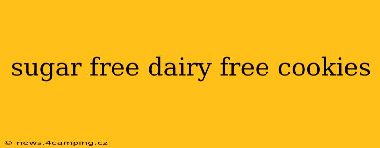 sugar free dairy free cookies