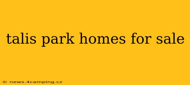 talis park homes for sale