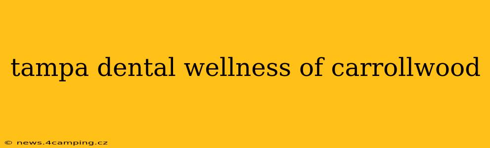 tampa dental wellness of carrollwood