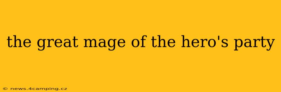 the great mage of the hero's party