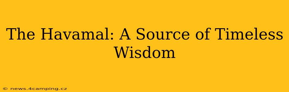 The Havamal: A Source of Timeless Wisdom