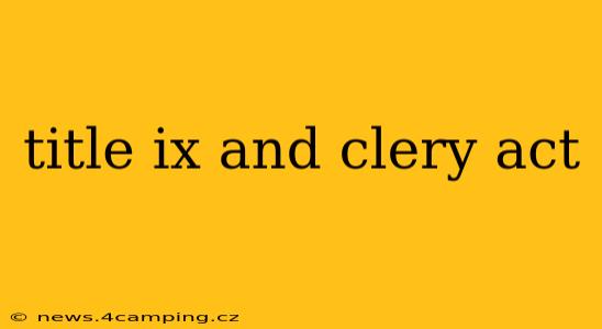 title ix and clery act