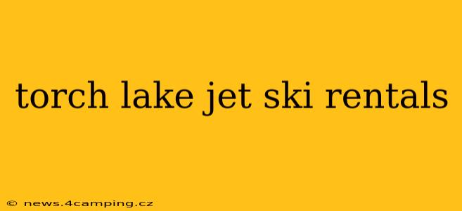 torch lake jet ski rentals