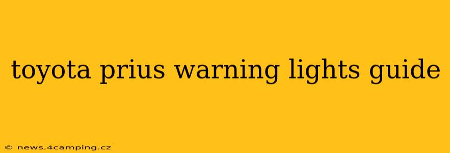 toyota prius warning lights guide