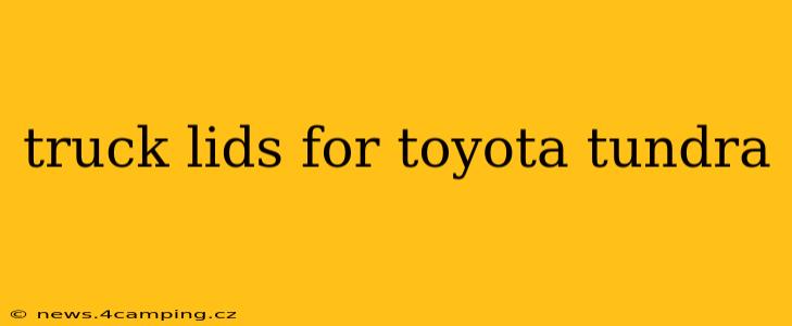 truck lids for toyota tundra