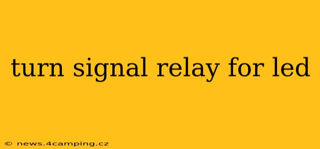 turn signal relay for led