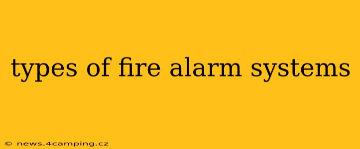 types of fire alarm systems
