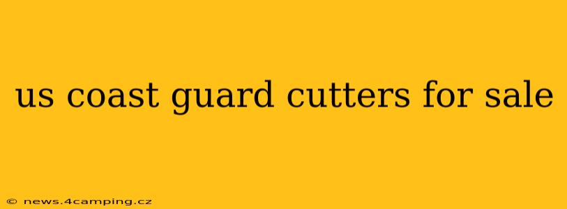 us coast guard cutters for sale
