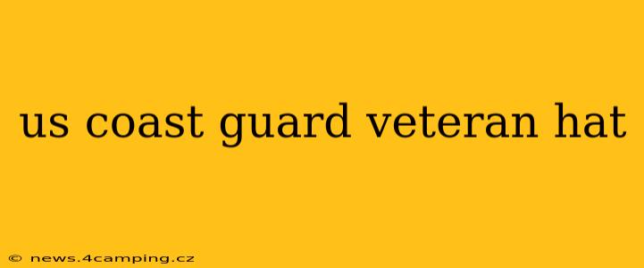 us coast guard veteran hat