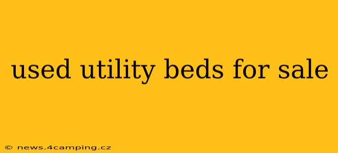 used utility beds for sale