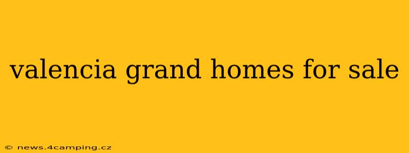 valencia grand homes for sale
