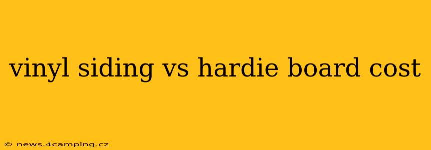 vinyl siding vs hardie board cost