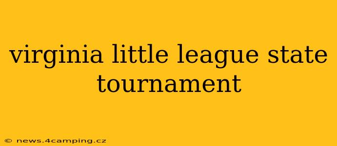 virginia little league state tournament