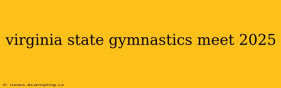virginia state gymnastics meet 2025