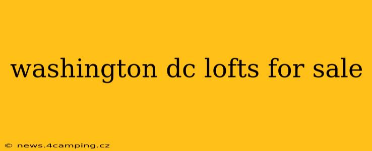 washington dc lofts for sale