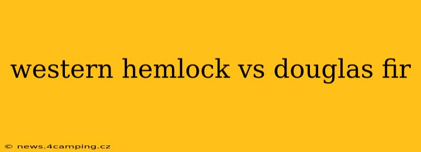 western hemlock vs douglas fir