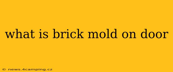 what is brick mold on door
