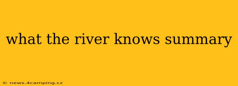 what the river knows summary