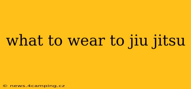what to wear to jiu jitsu