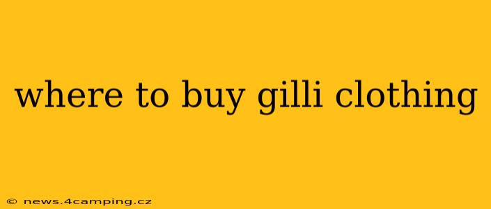 where to buy gilli clothing