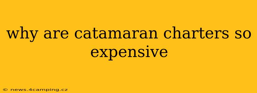 why are catamaran charters so expensive