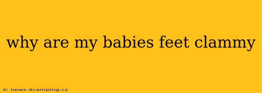 why are my babies feet clammy