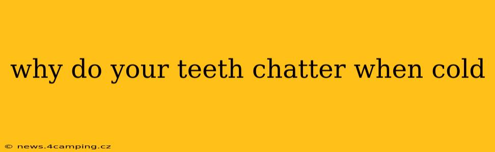 why do your teeth chatter when cold