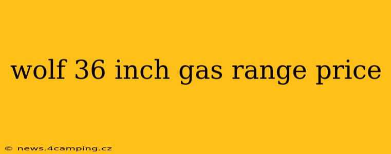 wolf 36 inch gas range price
