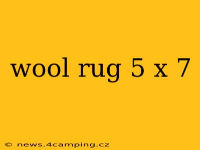 wool rug 5 x 7