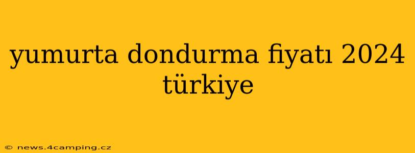 yumurta dondurma fiyatı 2024 türkiye